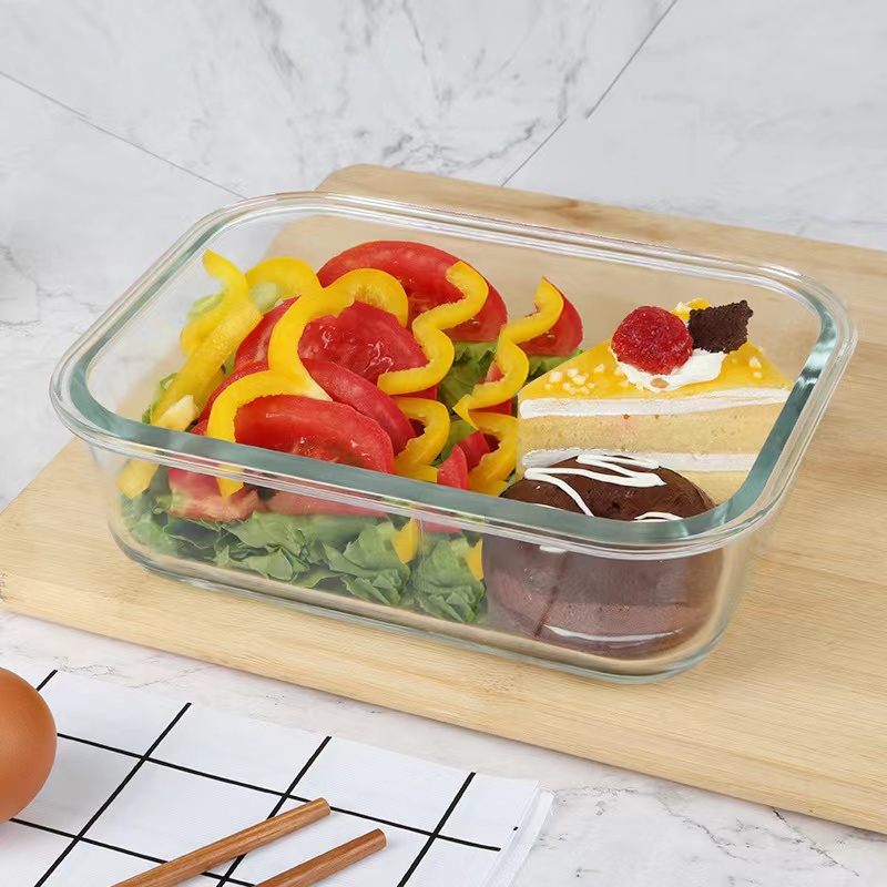 Air Tight Food Repono Containers Crater Glass Lid Food Repono Containers Glass02