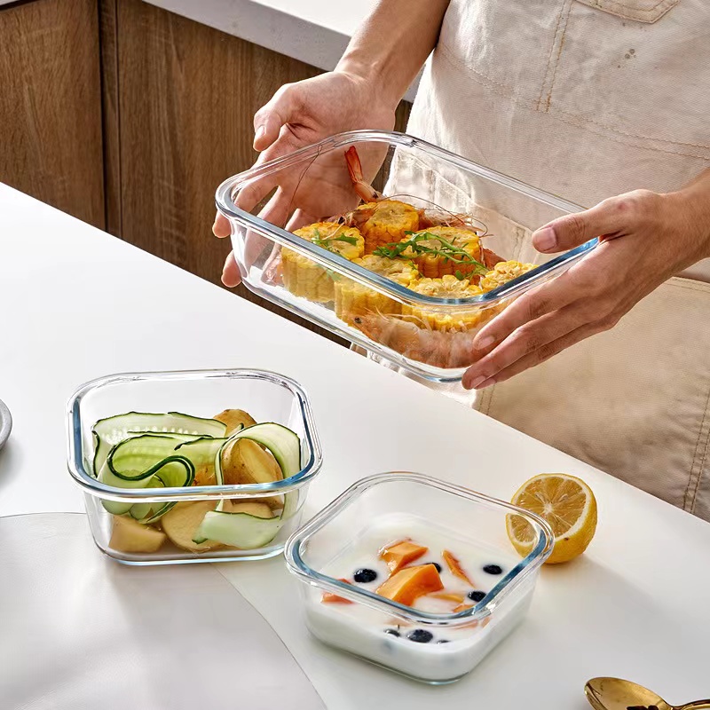 Forskellig kapacitet klar opvaskemaskine sikker glasboks måltidsbeholdere opbevaring03